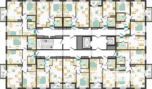 2-к квартира, вторичка, 35м2, 6/14 этаж